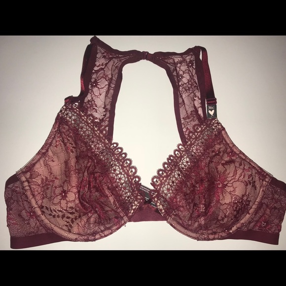 Victoria’s Secret Burgundy Bra 36C - Picture 1 of 2